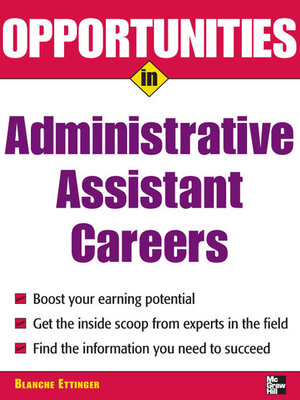 cover image of Opportunities in Administrative Assistant Careers